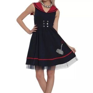 Hot Topic Marvel Thor Sailor Dress